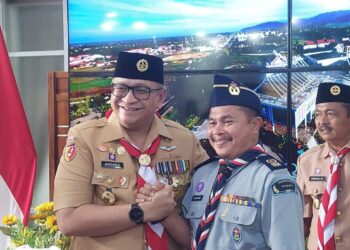 Peringatan Hari Pramuka ke-63, Pramuka Padang Terima Lawatan Pengakap Perak Tengah Malaysia