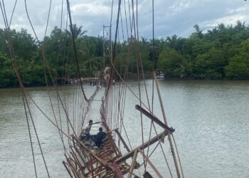 Perbaikan Jembatan Rambin Sikabau Telan Anggaran Rp 1,9 Miliar