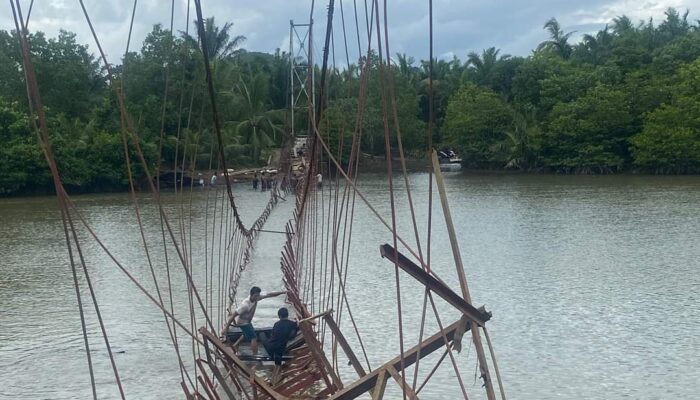 Perbaikan Jembatan Rambin Sikabau Telan Anggaran Rp 1,9 Miliar