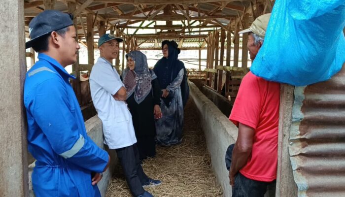 Berdayakan Ekonomi Masyarakat, Dosen UMMY Solok Bimbing Keltan Produksi Biogas