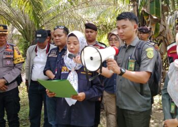 Pengadilan Negeri Dharmasraya Eksekusi Lahan  Seluas 2 Hektare