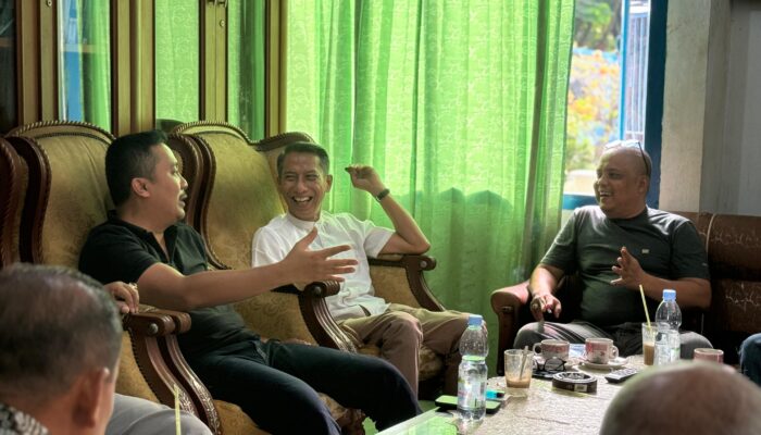 Cawagub Vasko Silaturahmi ke PWI Sumbar