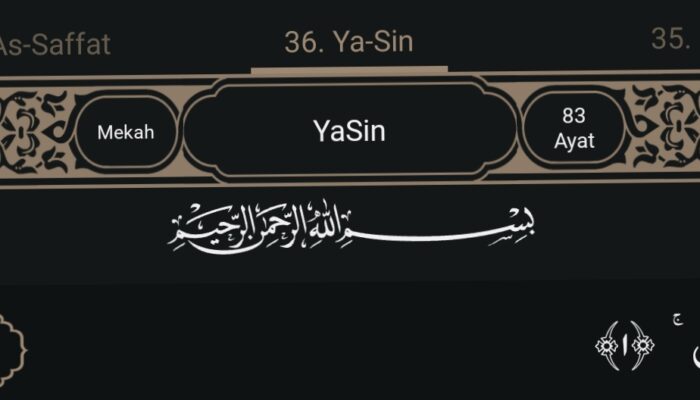 Baca Yasin Setiap Hari, Ini Keajaiban yang akan Terjadi!