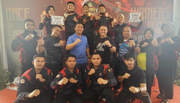 Tim Pencak Silat Polda Sumbar dan Perguruan Silat Binaan Rajai Kapolri Cup 2024