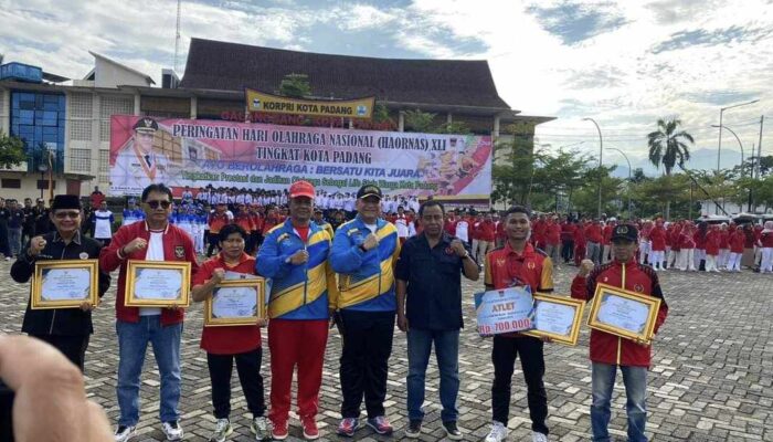 Atlet Kota Padang Sumbang 19 Medali di PON XXI Aceh – Sumut