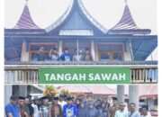 Bupati Agam Tinjau Pos Ronda Kampuang Tangah Sawah Nagari Panampuang