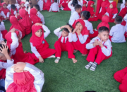 BPBD Libatkan Anak TK Simulasi Evakuasi Gempa Megathrust