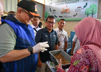 Dibangun PT Semen Padang, Rumah Sentra Budidaya Maggot Pertama di Padang Diresmikan