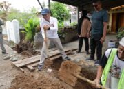 Hidayat Tinjau Pembangunan Drainase di Gurun Laweh, Warga Siap Dukung Pasangan Padang Hebat