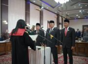 Pimpinan Definitif Resmi Dilantik, Martius Pimpin DPRD Solsel 
