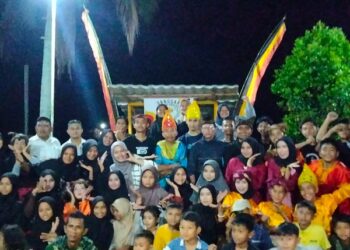 Disparbud Kabupaten Solok terus melakukan pembinaan kesenian seperti sasaran Pinang Sauleh Banda Rabuk Nagari Koto baru Kecamatan Kubung