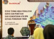 Perkuat Sinergi Geospasial, Prodi Teknik Geodesi ITP Terima Hibah Drone