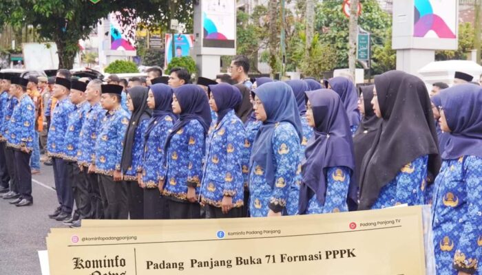 Padang Panjang Buka 71 Formasi PPPK