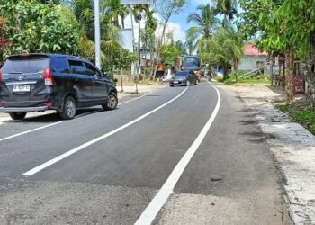 Dinas PUPR Selesaikan Pengerjaan Jalan ke Pantai Air Manis
