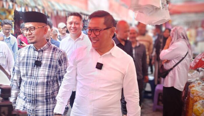 Kunjungi Pasa Ateh dan Bawah, Cawako Ramlan Nurmatias Ingin PKL Naik Kelas