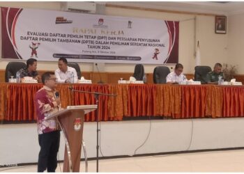 KPU Solsel Gelar Raker Evaluasi DPT dan Persiapan DPTb