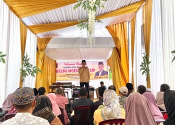 Reses Ketua Komisi III DPRD Padang Helmi Moesim, 80 Persen Warga Suarakan Perbaikan Drainase