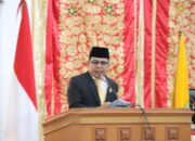 Anton Yondra Bersama Unsur Pimpinan Dilantik Jadi Ketua dan Wakil Ketua DPRD Tanah Datar