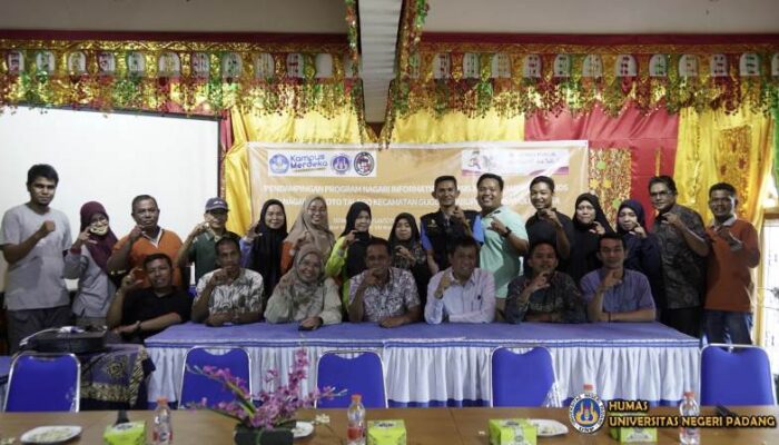 UNP Dorong Terwujudnya Nagari Informatif di VII Koto Talago Melalui Pendampingan Pengelolaan Website