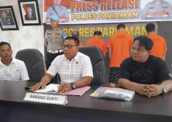 Pesta Sabu, Empat Tersangka Narkoba Diamankan Polisi