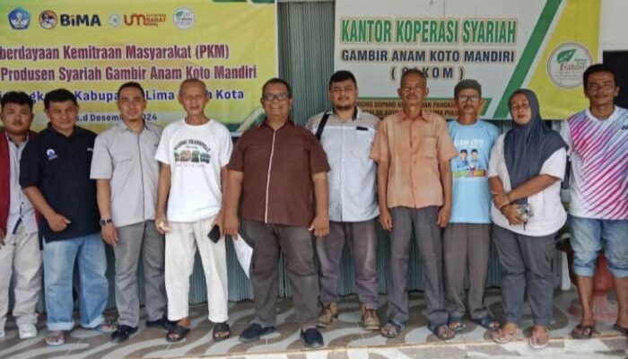 Tingkatkan Produksi Katekin dan Tanin Gambir, UM Sumbar Beri Pendampingan Koperasi