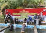 Dukung Ketahanan Pangan, Polda Sumbar Lepas 15 Ribu Bibit Ikan 