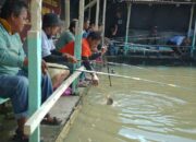 Komunitas Mancing Mania di Kolam Jambu Antusias Ikuti Sosialisasi Pilkada dari KPU
