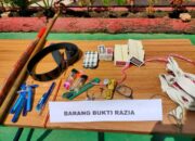 Rutan Padang Panjang Laksanakan Razia Bersama TNI-Polri