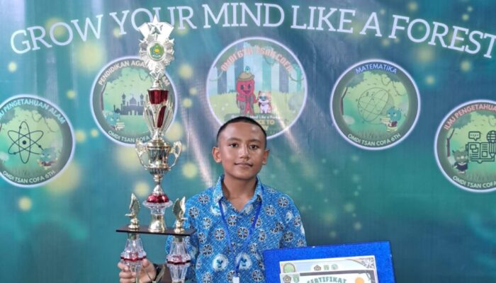 Siswa SDN 01 Benteng Raih Juara I Cabang Matematika di Ajang OMDI ke-6 Tsan Cofa