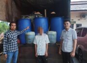 Diduga Timbun 1,6 Ton Solar Subsidi, Pelaku “DY” Ditangkap Satreskrim Sijunjung