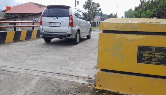 Selama Menjabat Bupati Agam, AWR Bangun 24 Jembatan