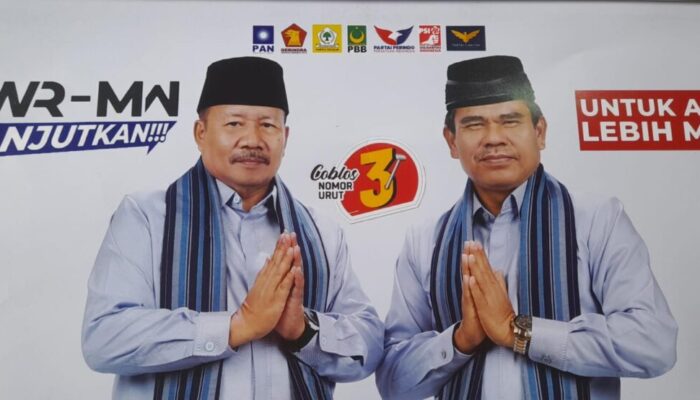 Paslon Bupati Andri Warman-Martias Wanto Usung Tagline Basamo Membangun Agam