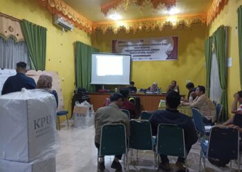 Bawaslu Pariaman Lakukan Pengawasan Melekat Selama Rekapitulasi Suara