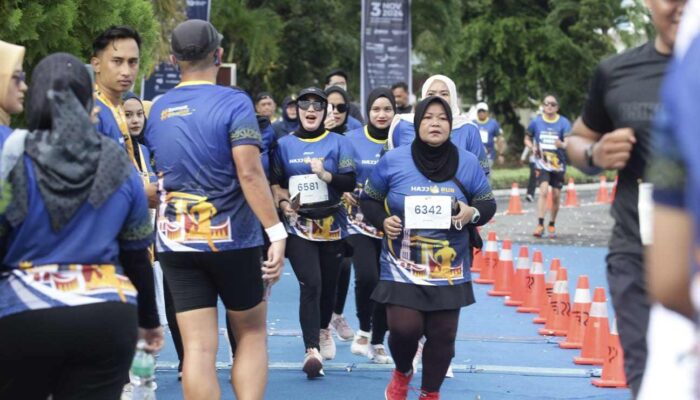Meriah, Tiga Ribu Pelari Ramaikan BPKH Hajj Run 2024 di Padang