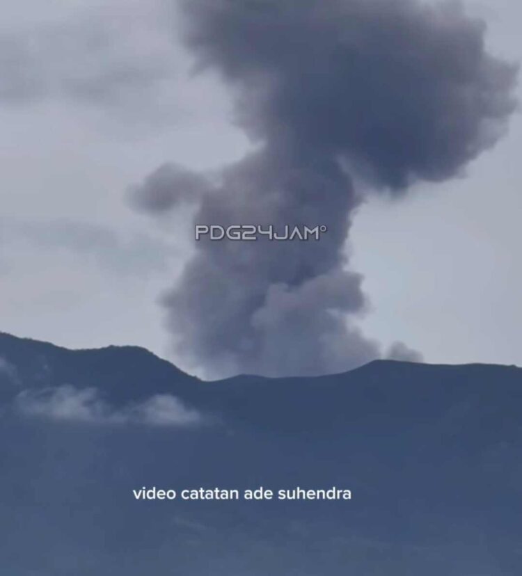 Aktivitas Marapi, Kamis (7/11/2024). PDG24JAM, video catatan Ade Suhendra