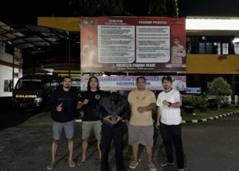 Tim Klewang Polresta Padang Tangkap Pelaku Judol