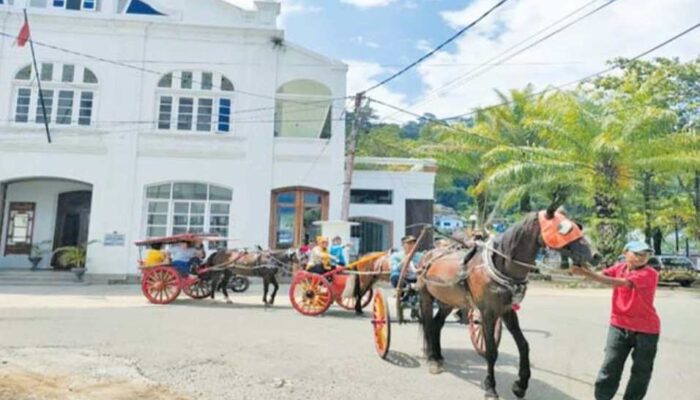Bakudo Bendi Menjajal Kota Tua Padang