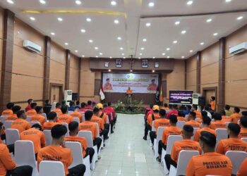 Kantor SAR Padang Gelar Pelatihan Pertolongan Ketinggian