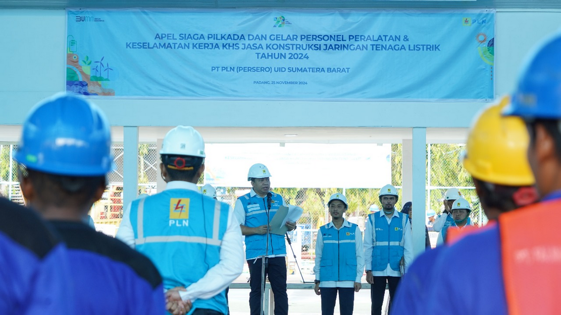 PT PLN (Persero) Sumatra Barat menyatakan siap mengawal pelaksanaan Pilkada Serentak 27 November 2024 dengan pasokan listrik di 10 ribuTPS.