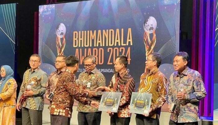 Kementerian ATR/BPN Raih Penghargaan Bhumandala Rajata Perak, Bukti Komitmen Tingkatkan Pelayanan Geospasial