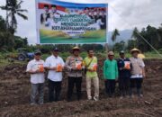 Ketahanan Pangan Nasional, Kapolres Solok Kota Dukung Penuh Program Gugus Tugas Polri
