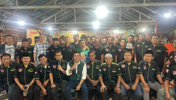 Keluarga Pedagang Bakso Nusantara di Padang Dukung Epyardi Asda-Ekos Albar