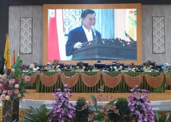 Prof. Dr. Fasli Jalal, Ph.D Paparkan Orasi Ilmiah pada Puncak Peringatan Dies Natalis UIN Bukittinggi