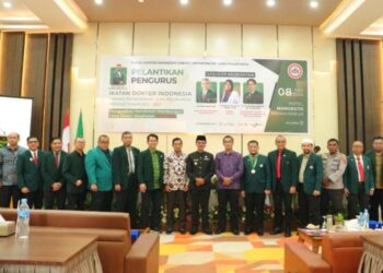 Pengurus IDI PALIKO Dilantik, Dokter Diharapkan Bangun Masa Depan Kesehatan