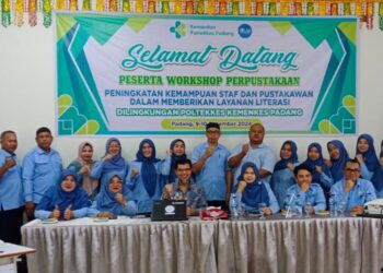 Poltekkes Kemenkes Padang Tingkatkan Kapasitas Staf dan Pustakawan dalam Layanan Literasi
