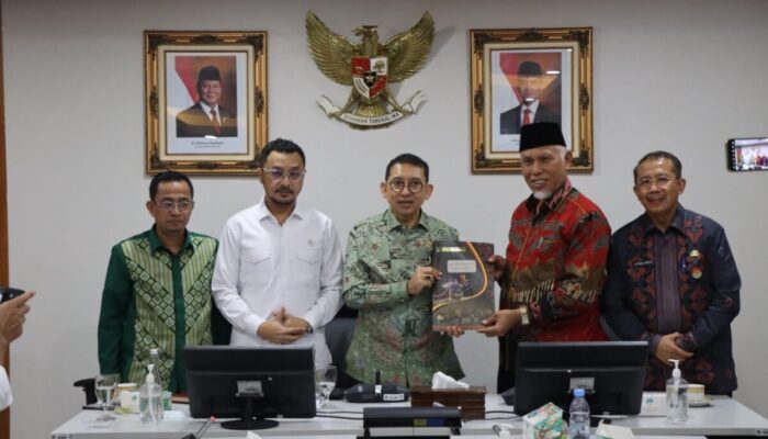 Temui Menteri Kebudayaan Fadli Zon, Gubernur Mahyeldi Bahas Sejumlah Hal Strategis