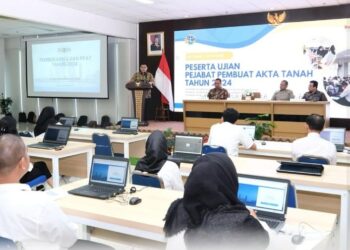 Buka Ujian PPAT 2024, Wamen Ossy Harapkan PPAT Turut Dukung Layanan Pertanahan yang Adil, Merata, dan Berkesinambungan