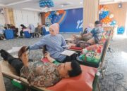 Meriahkan HUT ke-129,  BRI RO Padang Gelar Donor Darah