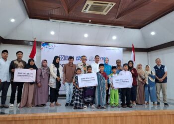 Khitanan Massal BRI RO Padang Diikuti 221 Anak Kurang Mampu