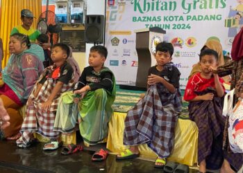Targetkan 1.300 Anak, Baznas Kota Padang Gelar Khitan Gratis